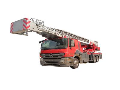 Mataas at Functions ng Aerial Ladder Fire Truck