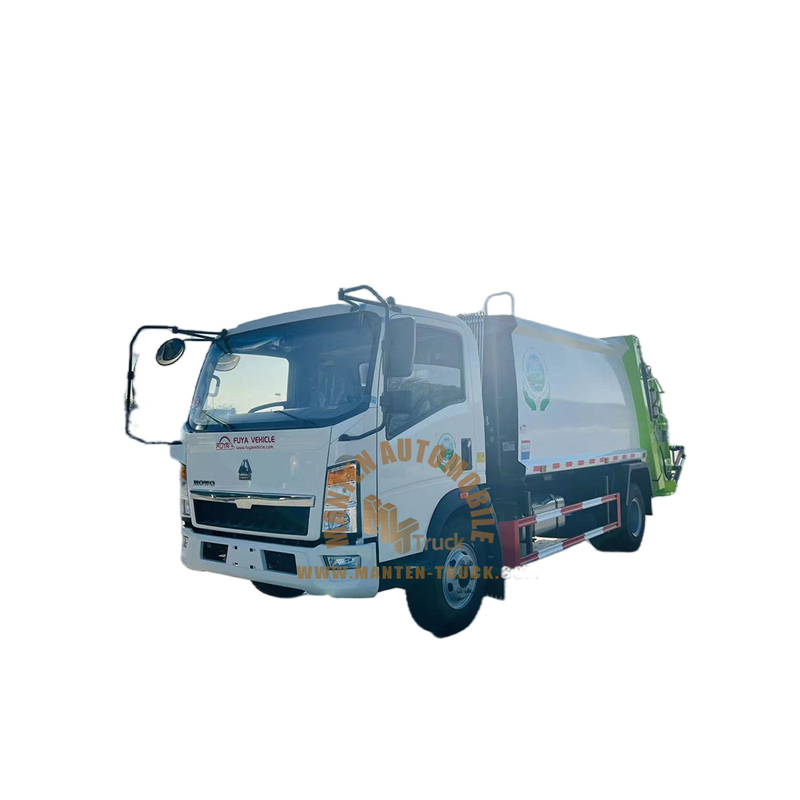 Sinotruk Howo 8m³ Refuse Collection Truck