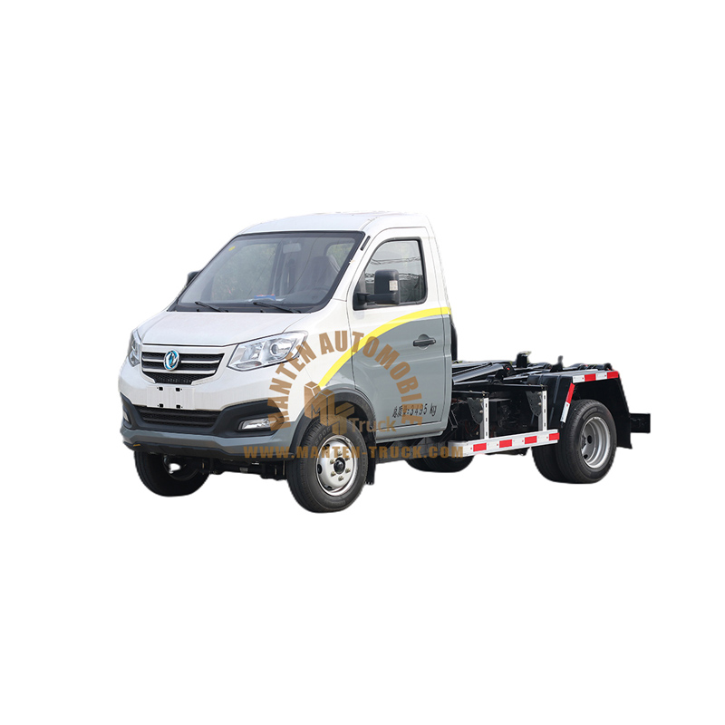Dongfeng Electric Engine 2tons Hook Lifter Truck