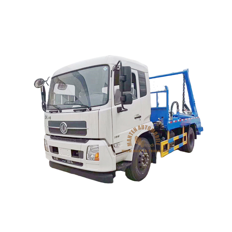 Dongfeng 4x2 10m³ Skip Loader Garbage Truck