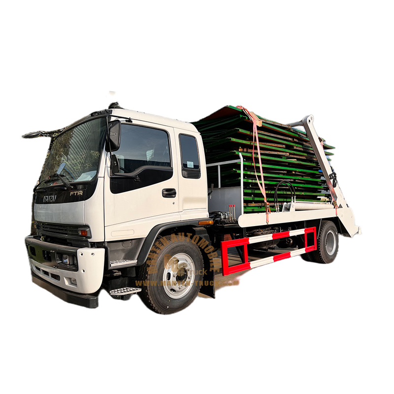 ISUZU 4x2 8m-10m³ Skip Loader Garbage Truck