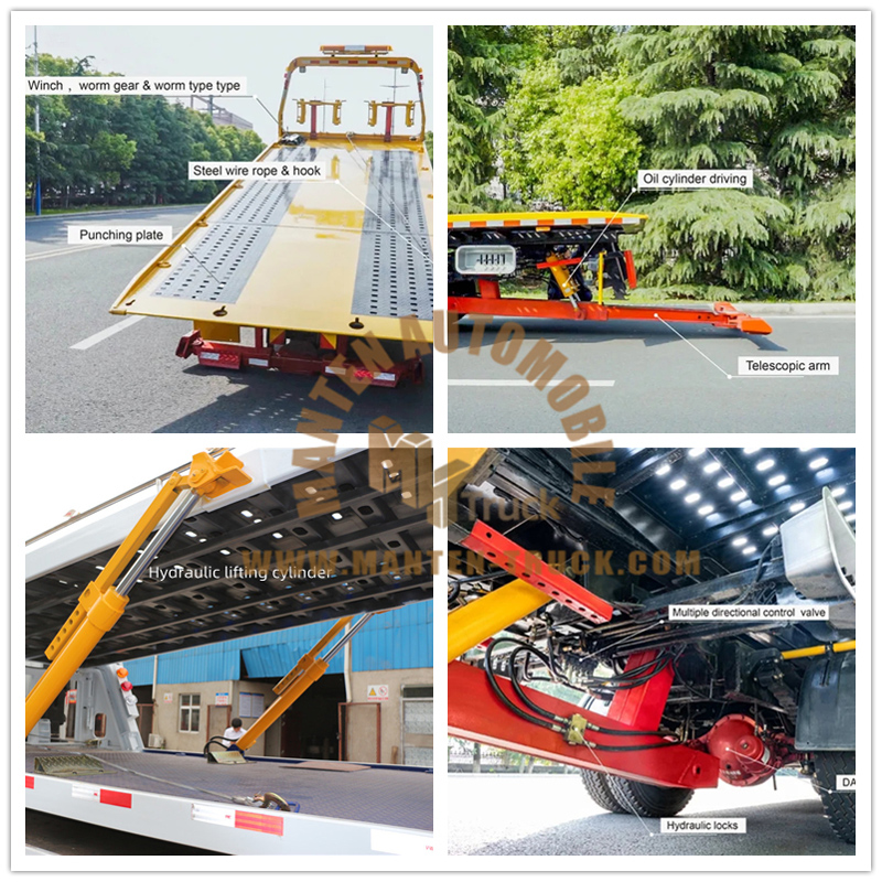 Pinakamahusay na Hydraulic Lifting Device , Winch Towing Device, Electronic Control System.