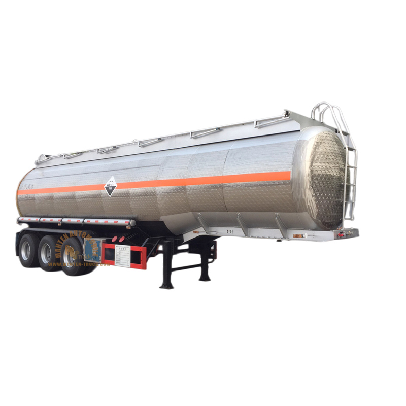 Ammonia 36.9m³ Aluminum Alloy Chemical Tank Trailer