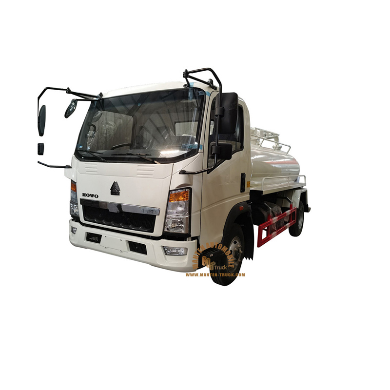 Howo 5m³ Fecal Suction Truck