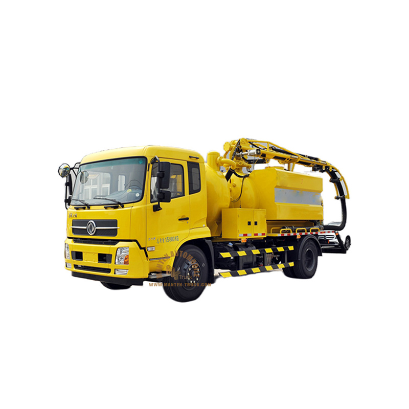 Dongfeng 15 Tons Sewer Cleaning Truck