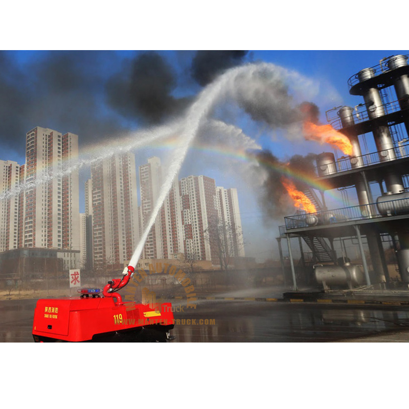 Fire Fighting Robot With Long Distance Fire Fighting