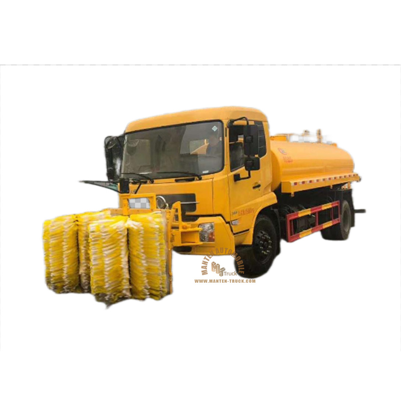 10 Tons Dongfeng Guardrail Cleaning Truck