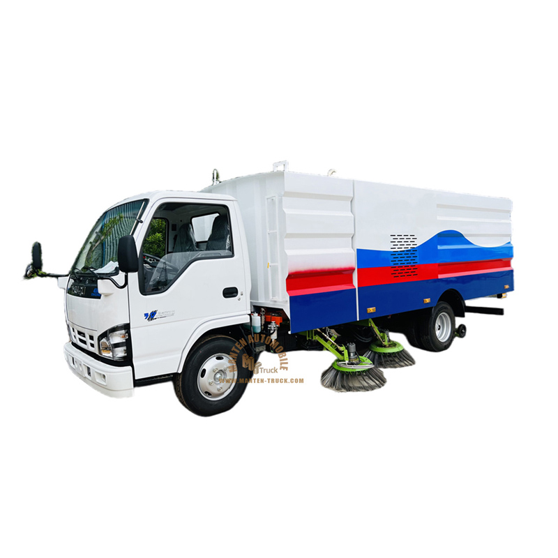 Isuzu 5cbm Road Sweeping Truck
