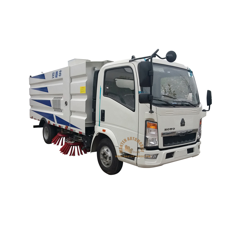 Howo 10m³ Road Sweeper Truck