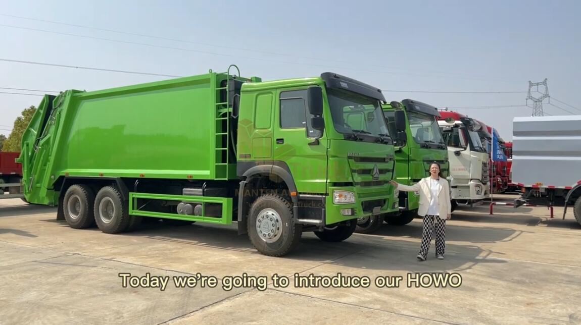 HOWO 6X4 Compactor Garbage Truck