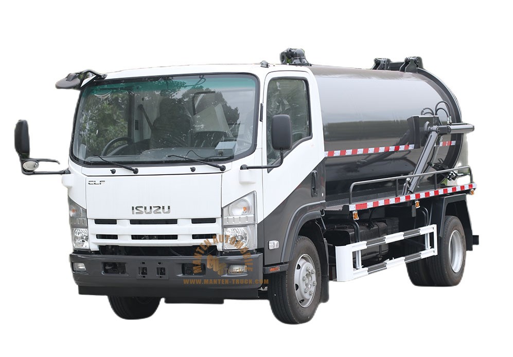 Isuzu 7m³ Cresspool Cleaning Truck