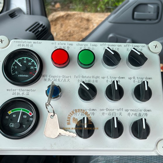 Cabin Control Panel And System para sa Sweeper Truck