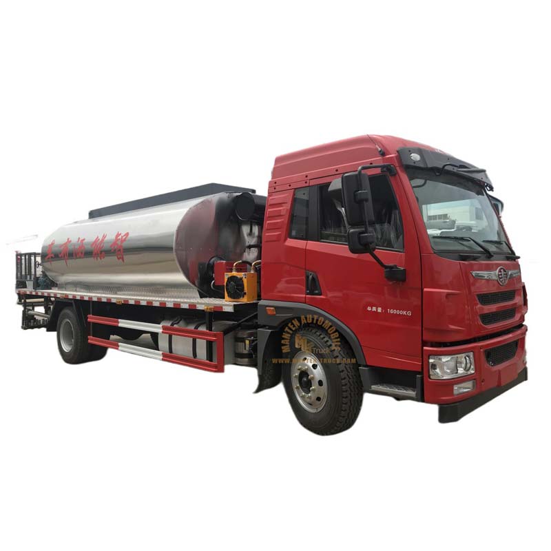 FAW 4x2 12m³ Asphalt Spreader Truck