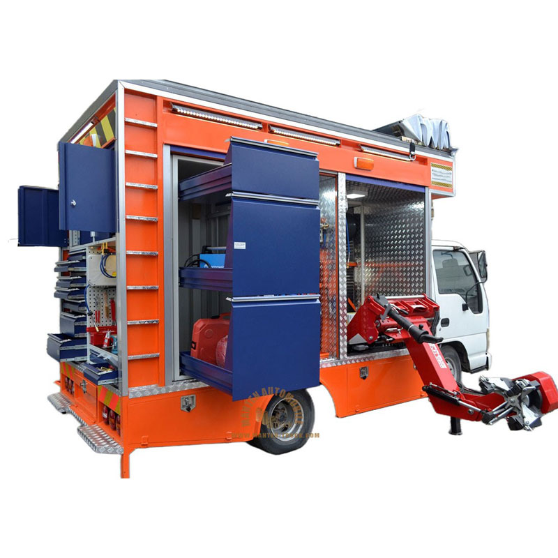 Dongfeng 4x2 Mobile Tire Changer Truck